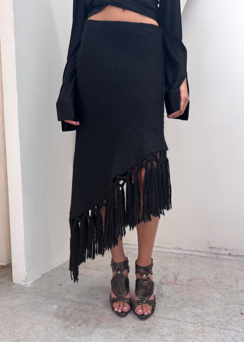 DOLCE & GABBANA KNITTED SKIRT - F/W 2002