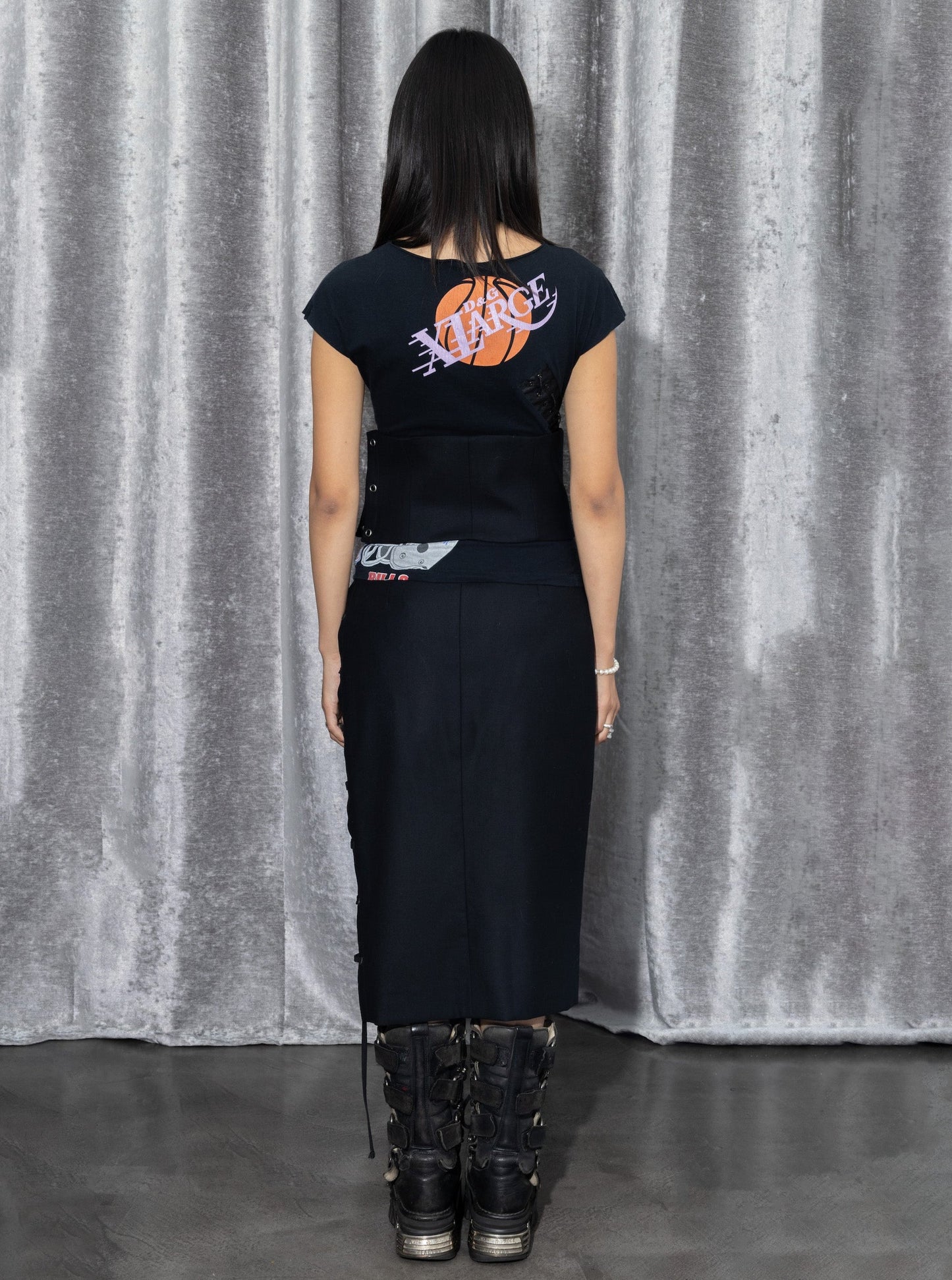 YVES SAINT LAURENT BY TOM FORD TWO PIECE SKIRT - S/S 2002