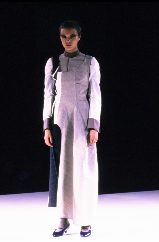 COMME DES GARÇONS ASYMMETRIC DECONSTRUCTED DRESS - F/W 1998