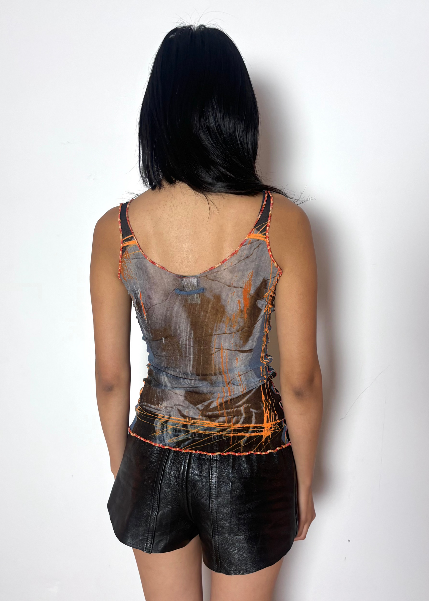 JEAN PAUL GAULTIER MESH TANK TOP - S/S 1999