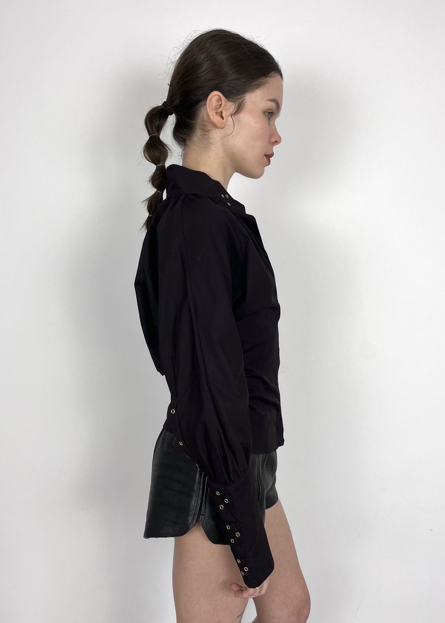 GUCCI PURPLE DOLMAN SHIRT - F/W 2003