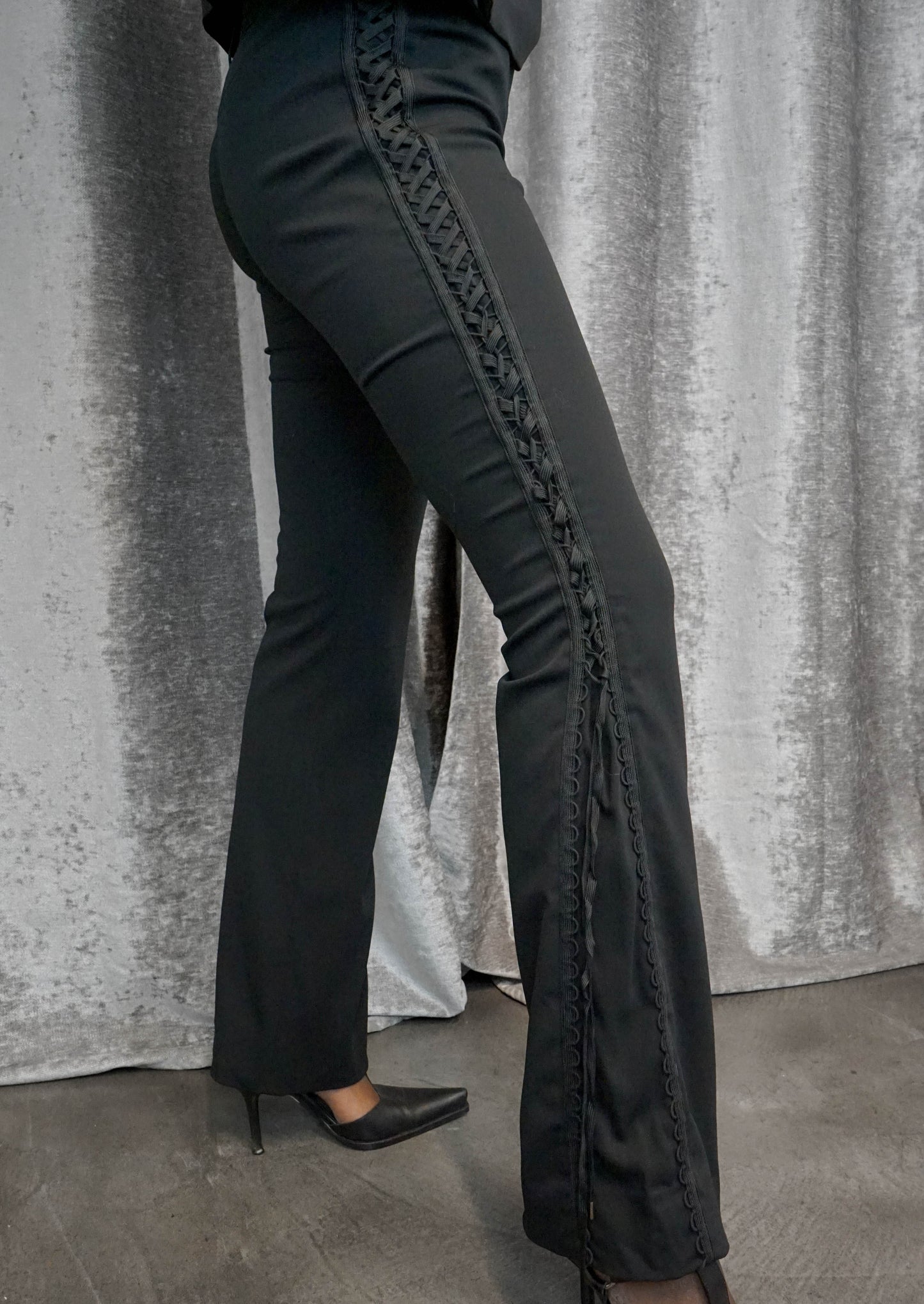 DIOR SIDE LACED PANTS - F/W 2002