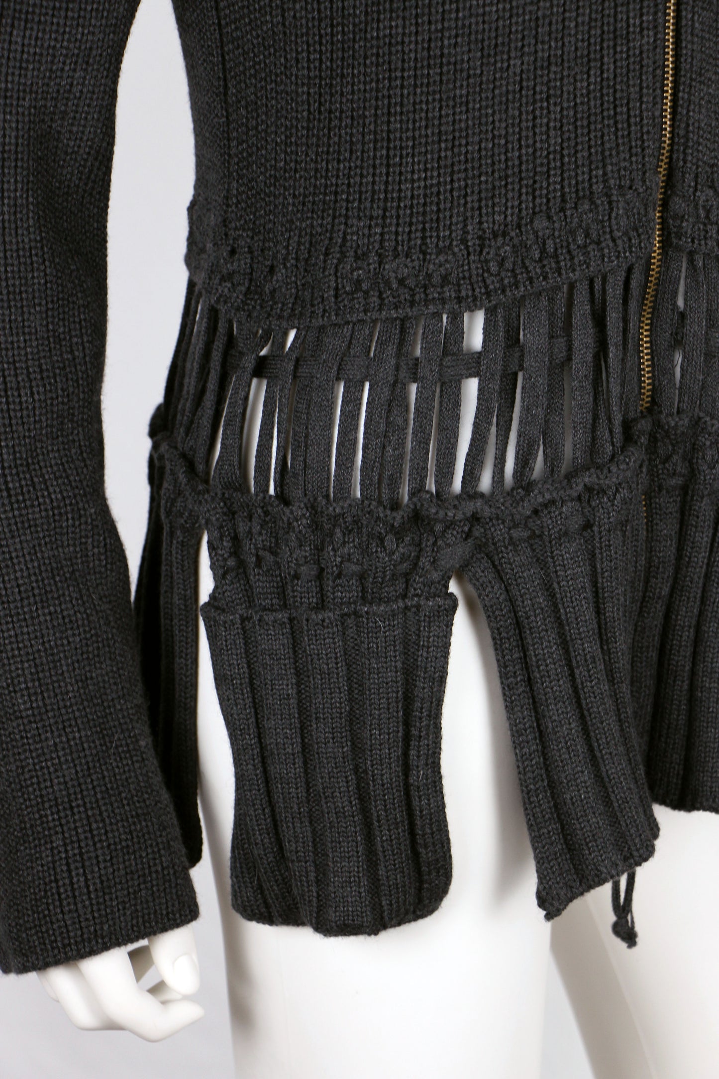 JEAN-PAUL GAULTIER CAGE SWEATER - F/W 2004