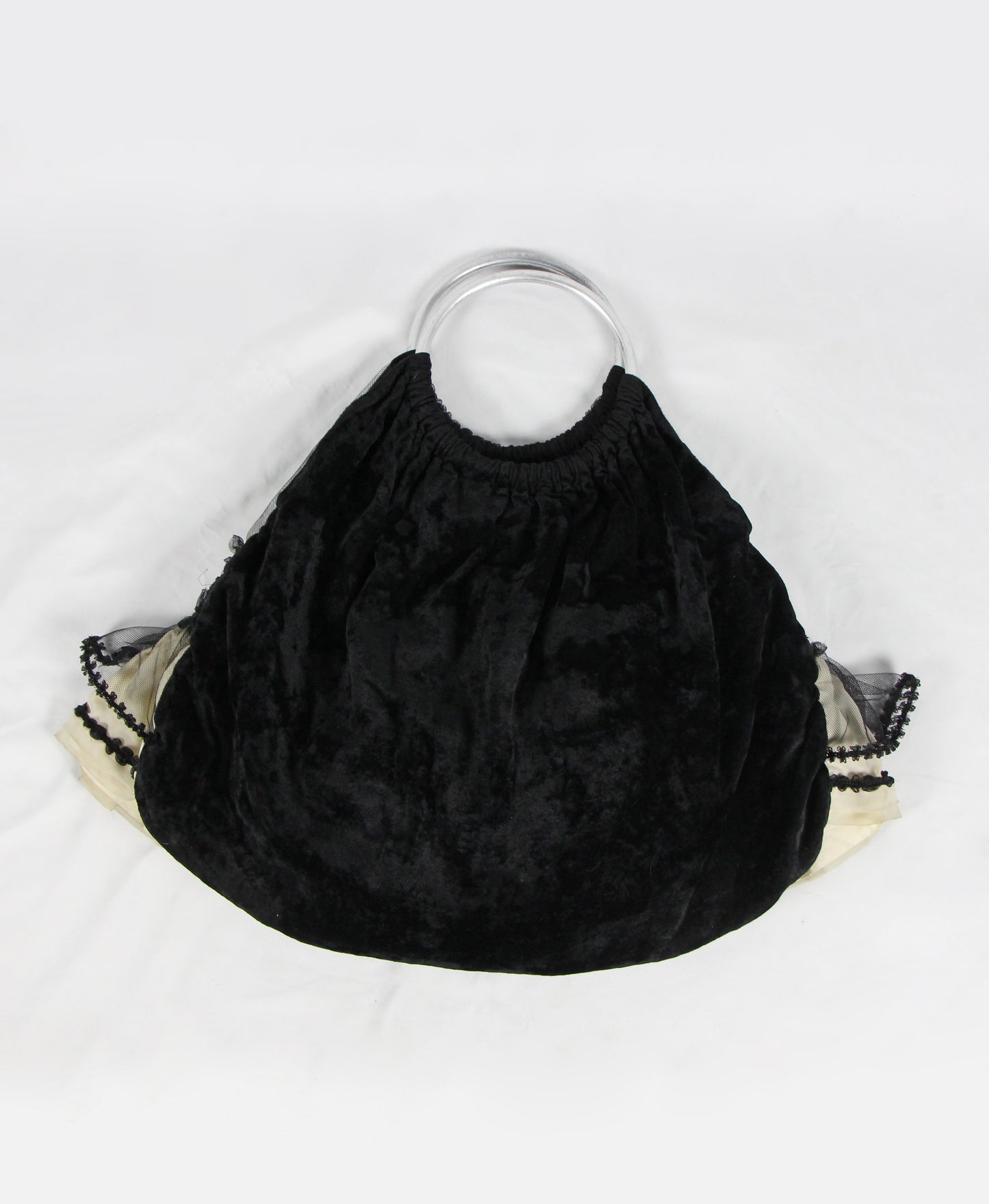 COMME DES GARÇONS B&W RUFFLE BAG - F/W 2008