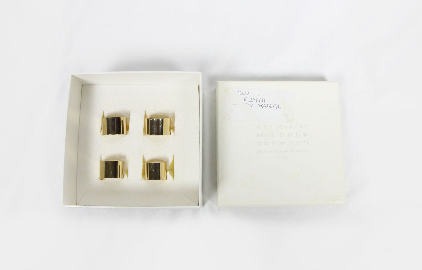 MAISON MARTIN MARGIELA SET OF 4 RINGS - F/W 2013
