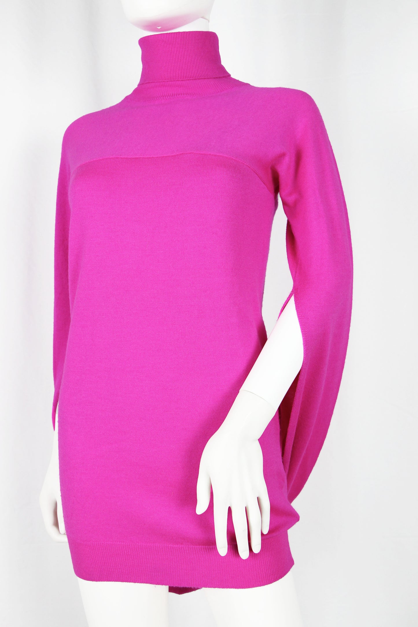 MAISON MARTIN MARGIELA PINK CIRCULAR SLEEVE KNIT - F/W 2007