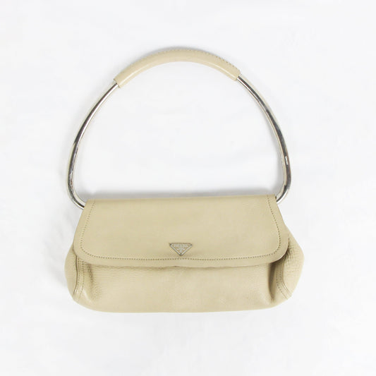 PRADA BEIGE SWING BAG - S/S 2003