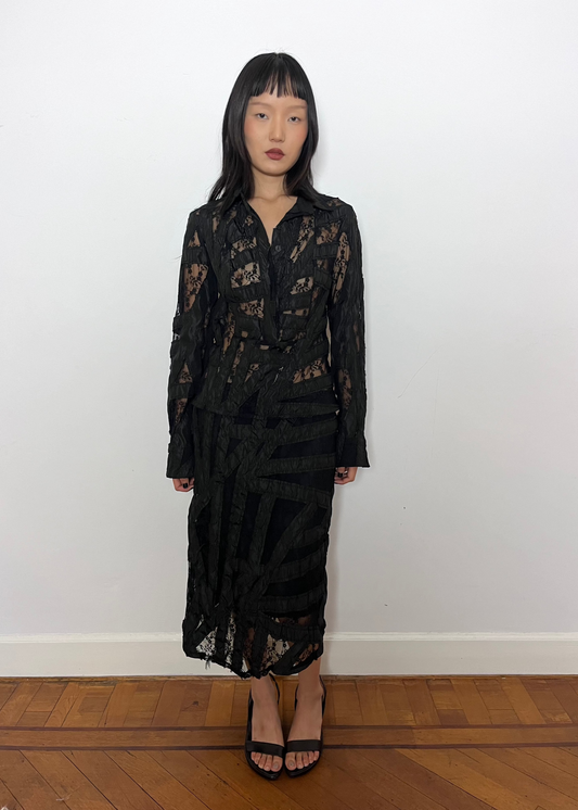 AMAYA ARZUAGA LACE SET - F/W 2002