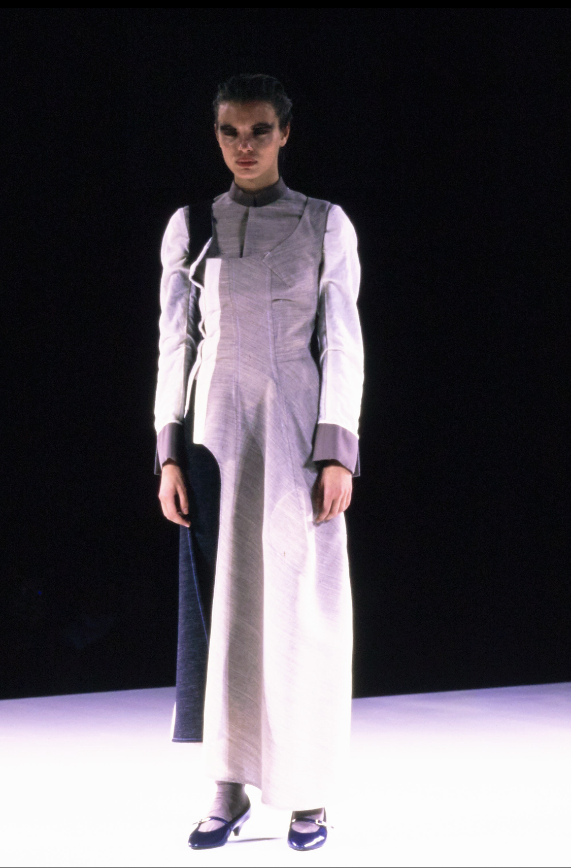 COMME DES GARÇONS ASYMMETRIC DECONSTRUCTED DRESS - F/W 1998