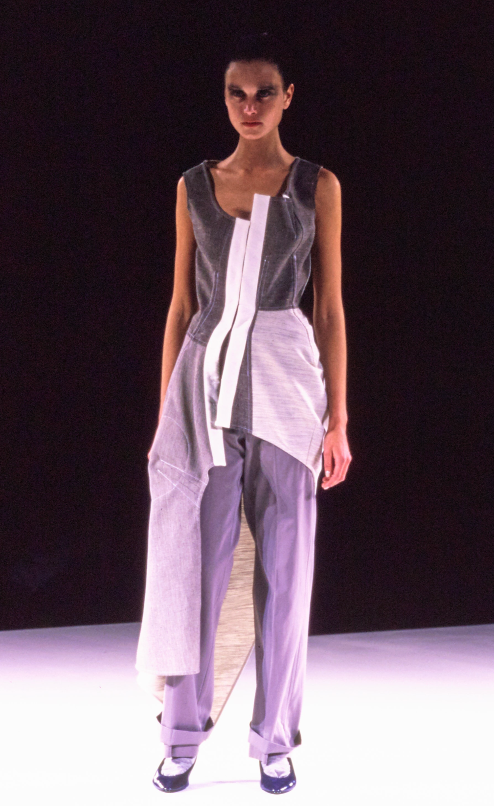 COMME DES GARÇONS ASYMMETRIC DECONSTRUCTED DRESS - F/W 1998