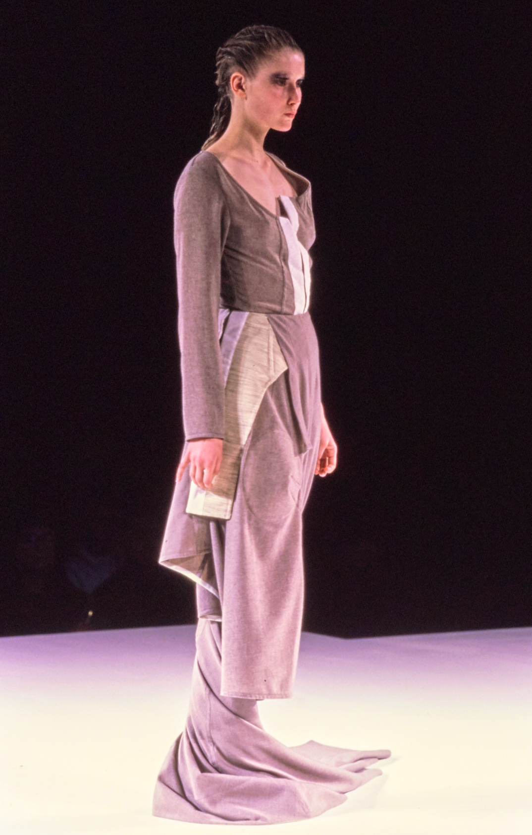 COMME DES GARÇONS ASYMMETRIC DECONSTRUCTED DRESS - F/W 1998