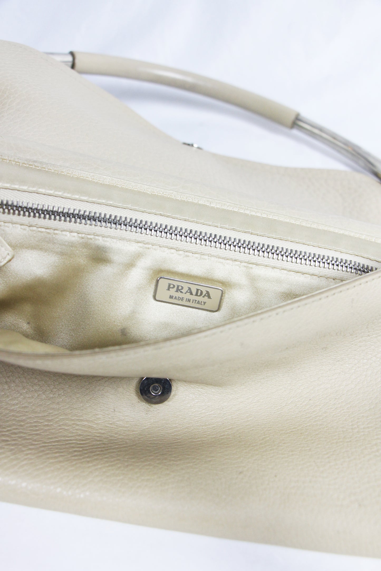 PRADA BEIGE SWING BAG - S/S 2003