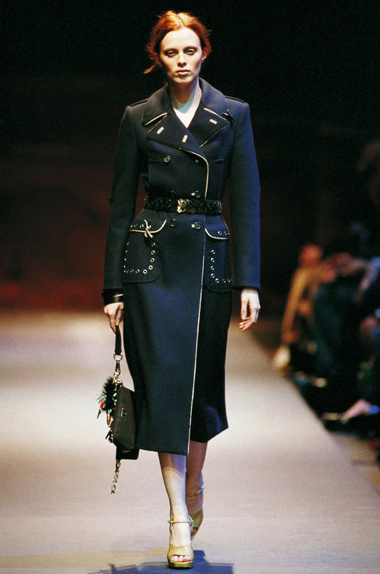 PRADA DOUBLE BREASTED COAT - F/W 2004