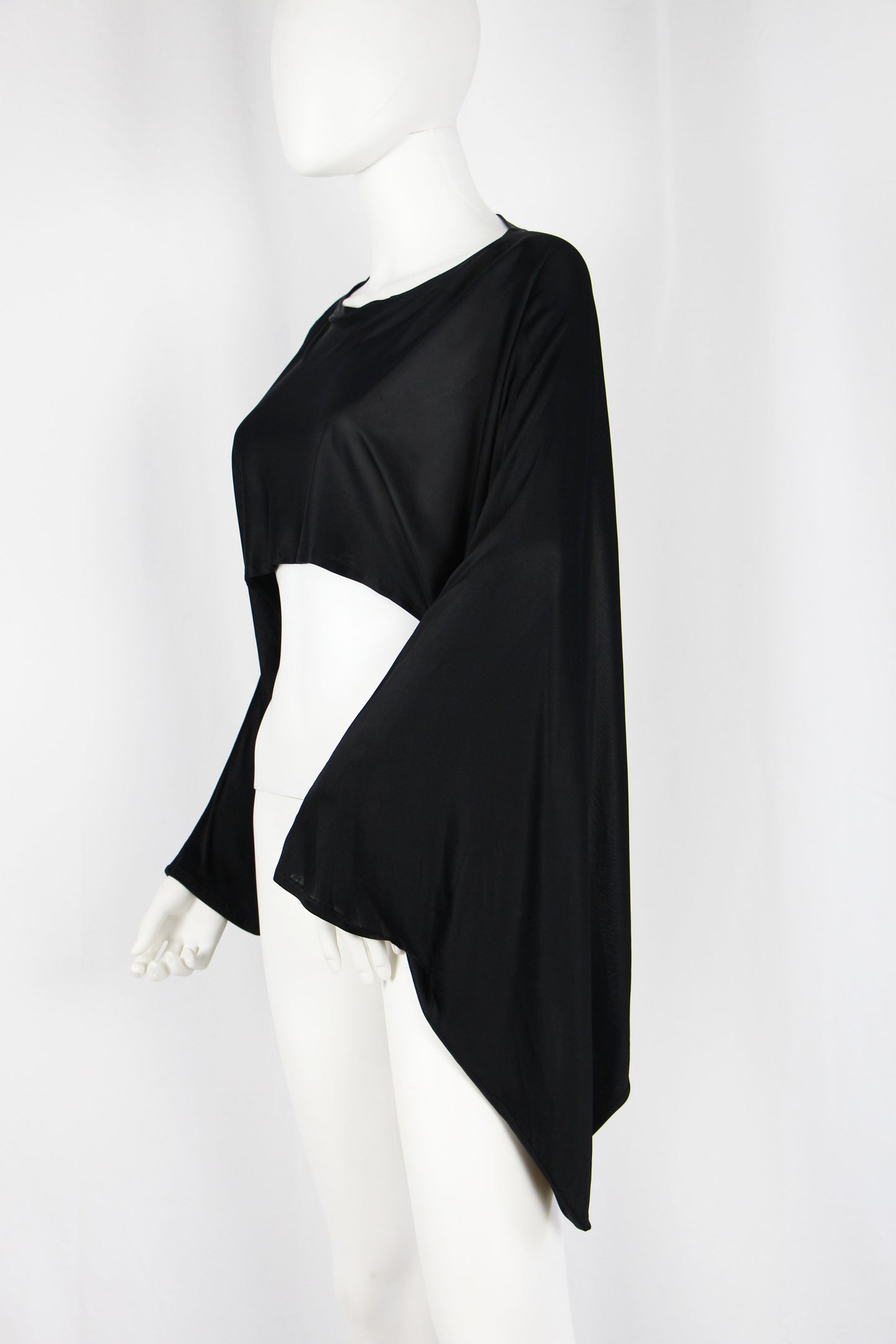 JEAN PAUL GAULTIER KIMONO SLEEVE CROP TOP - S/S 1999