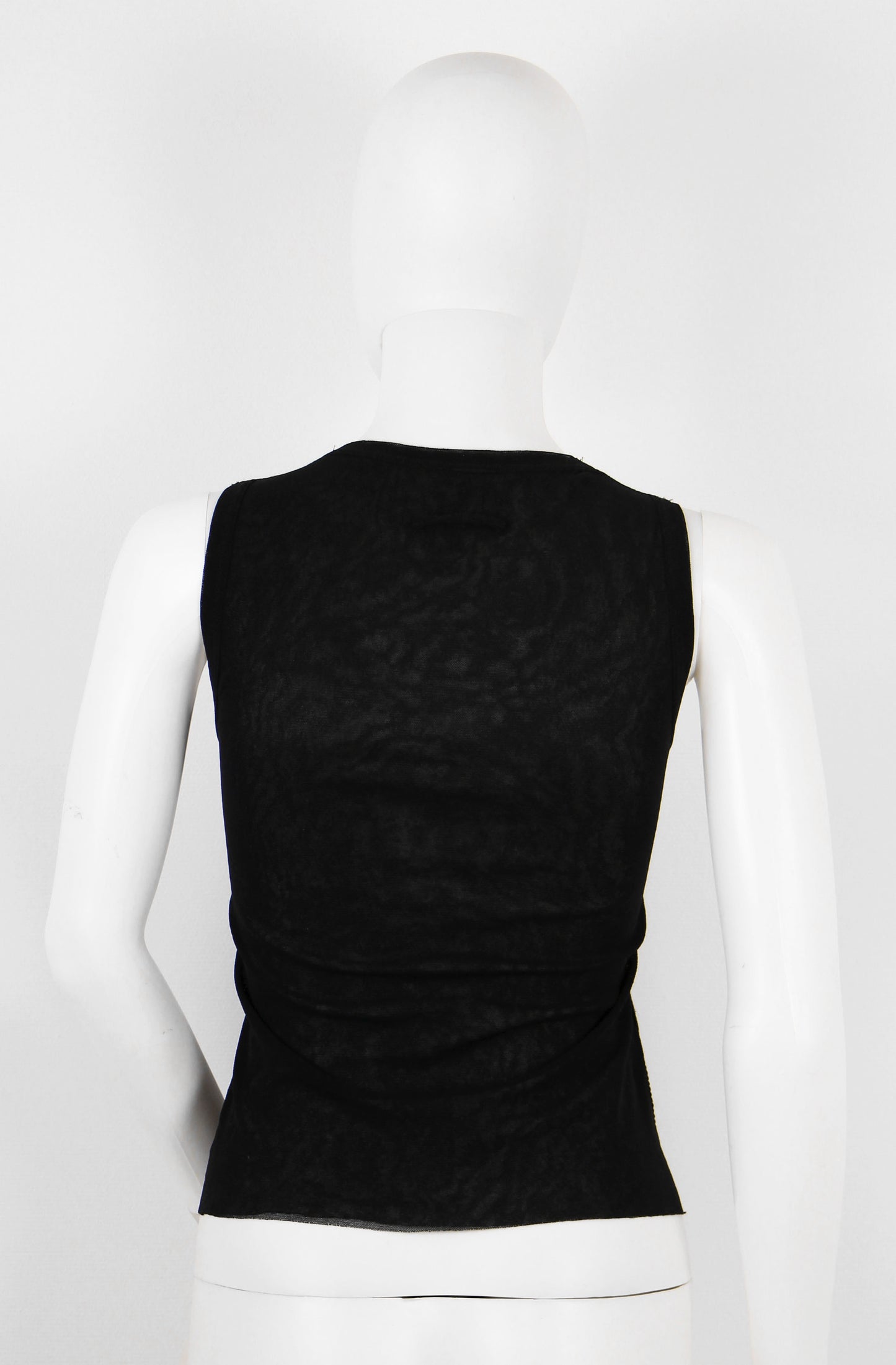 JEAN PAUL GAULTIER LEATHER TOP - S/S 2001