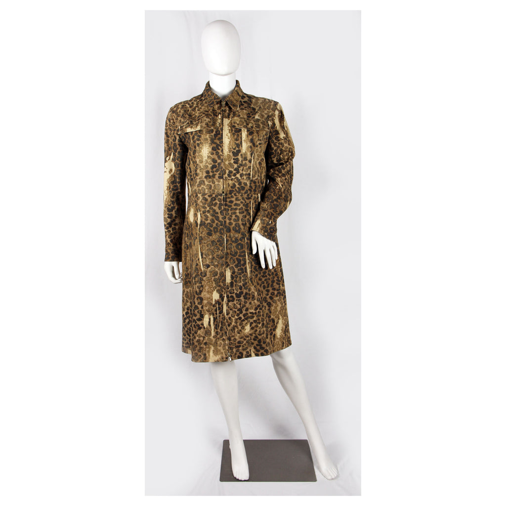 Dior galliano fall 2000 leopard
