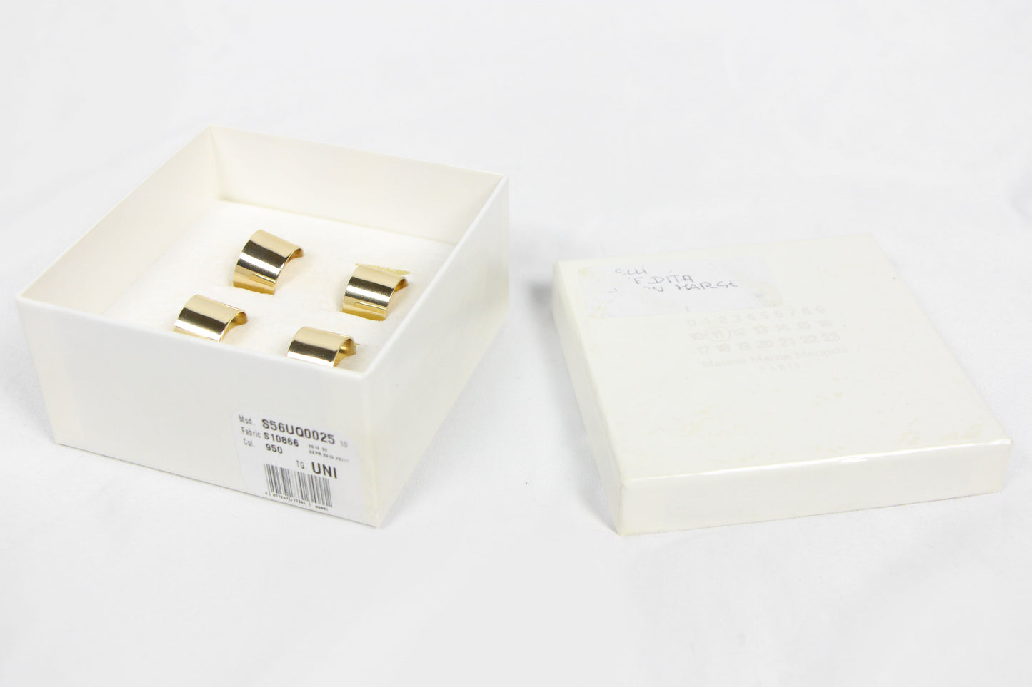 MAISON MARTIN MARGIELA SET OF 4 RINGS - F/W 2013